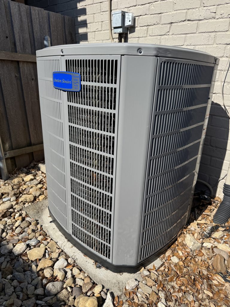 ac system outdoor condenser unit